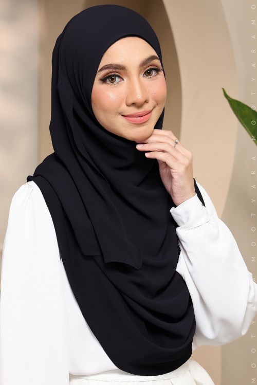 WARDA Klasik Plain CP01 (Black)