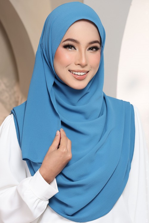 WARDA Klasik Plain CP21 (Denim Blue)