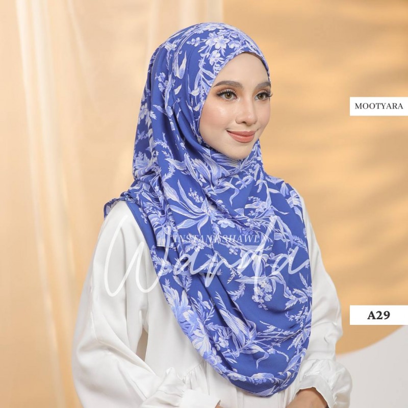 (DEFECT) Warda Klasik Printed (A29)