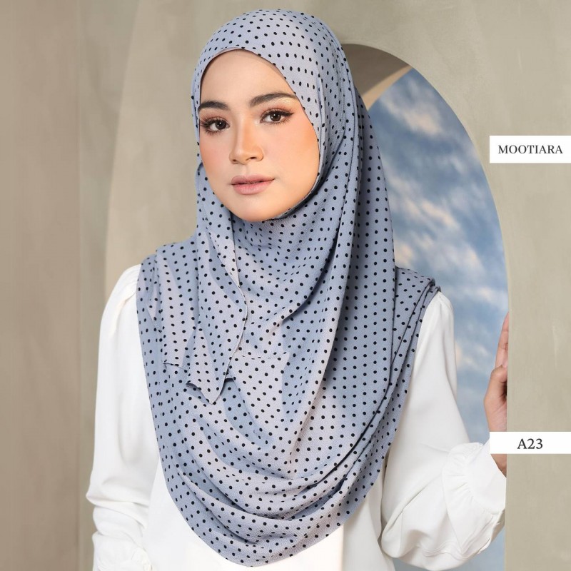 (DEFECT) Warda Klasik Printed (A23)