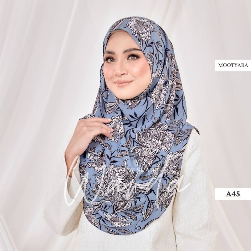 (DEFECT) WARDA KLASIK PRINTED (A45)