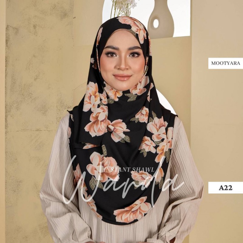 (DEFECT) Warda Klasik Printed (A22)