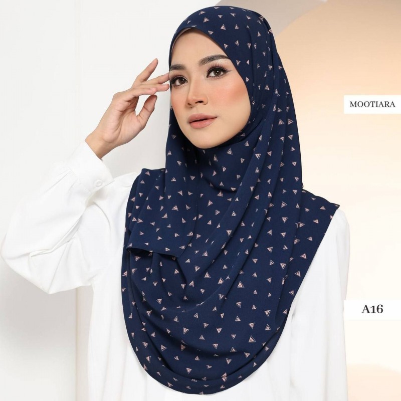 (DEFECT) WARDA KLASIK PRINTED (A34)