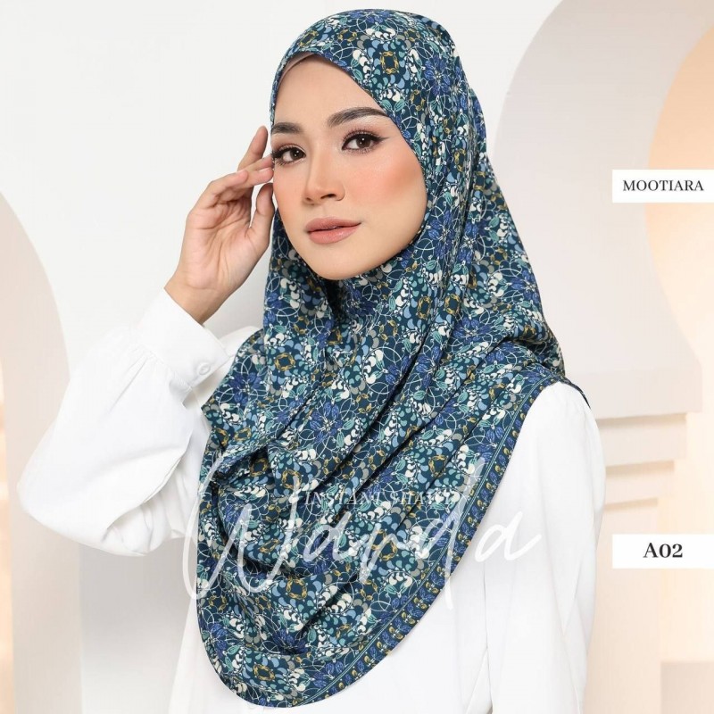 (DEFECT) WARDA KLASIK PRINTED (A03)