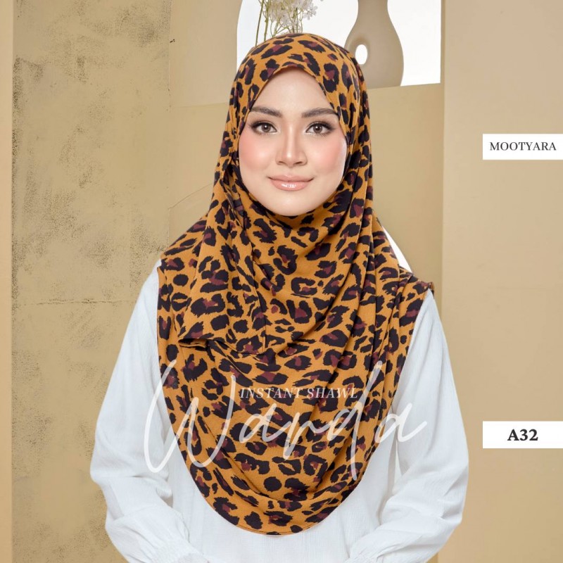 (DEFECT) Warda Klasik Printed (A32)