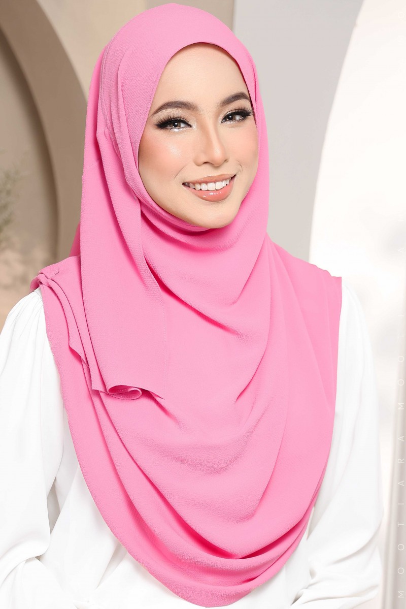 Warda Klasik Plain CP85 (Hot Pink)