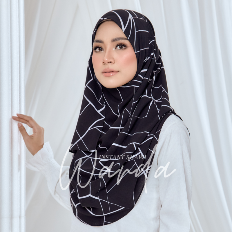 (DEFECT) Warda Klasik Printed (A60)