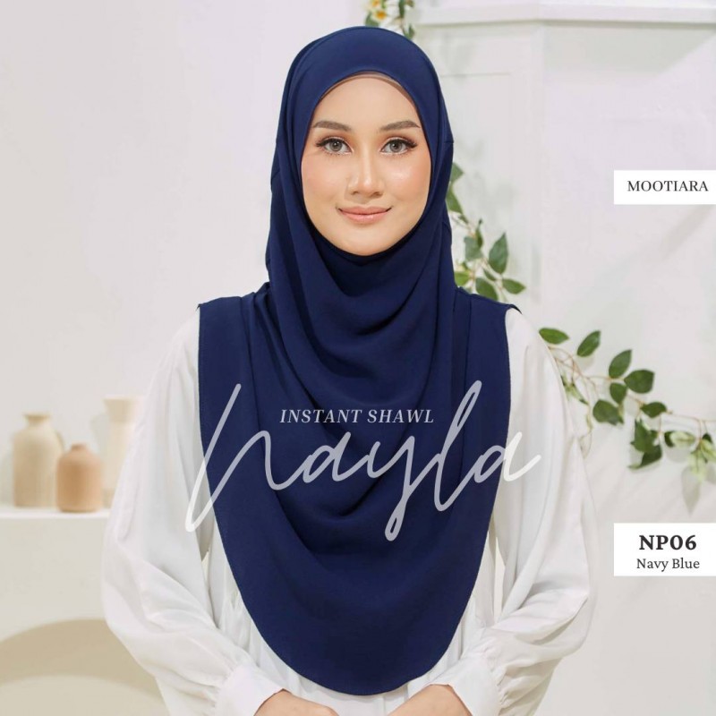 [DEFECT] Nayla Plain DNP06 NAVY BLUE