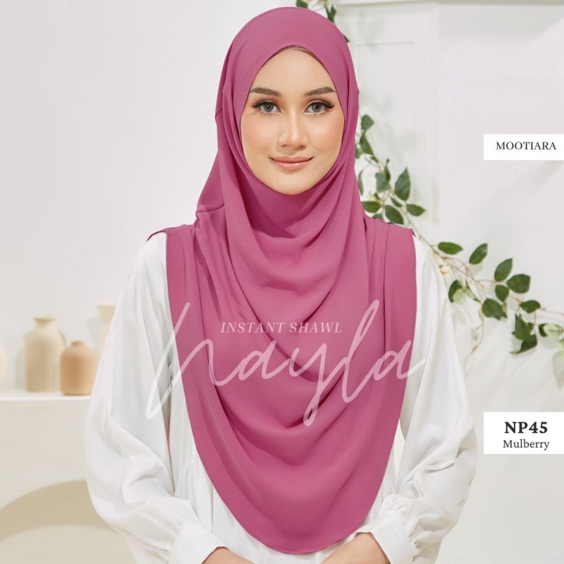 (DEFECT) Nayla Plain NP45 (Mulberry)