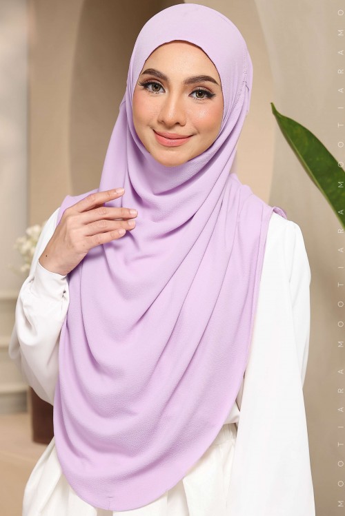 NAYLA PLAIN Instant Shawl NP38 (Lavender)