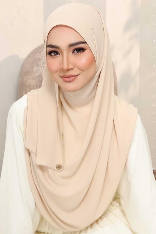 WARDA Plain Sulam Crochet WC03 (Sand Beige)