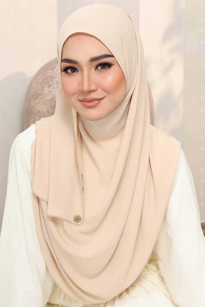 WARDA Plain Sulam Crochet WC03 (Sand Beige)