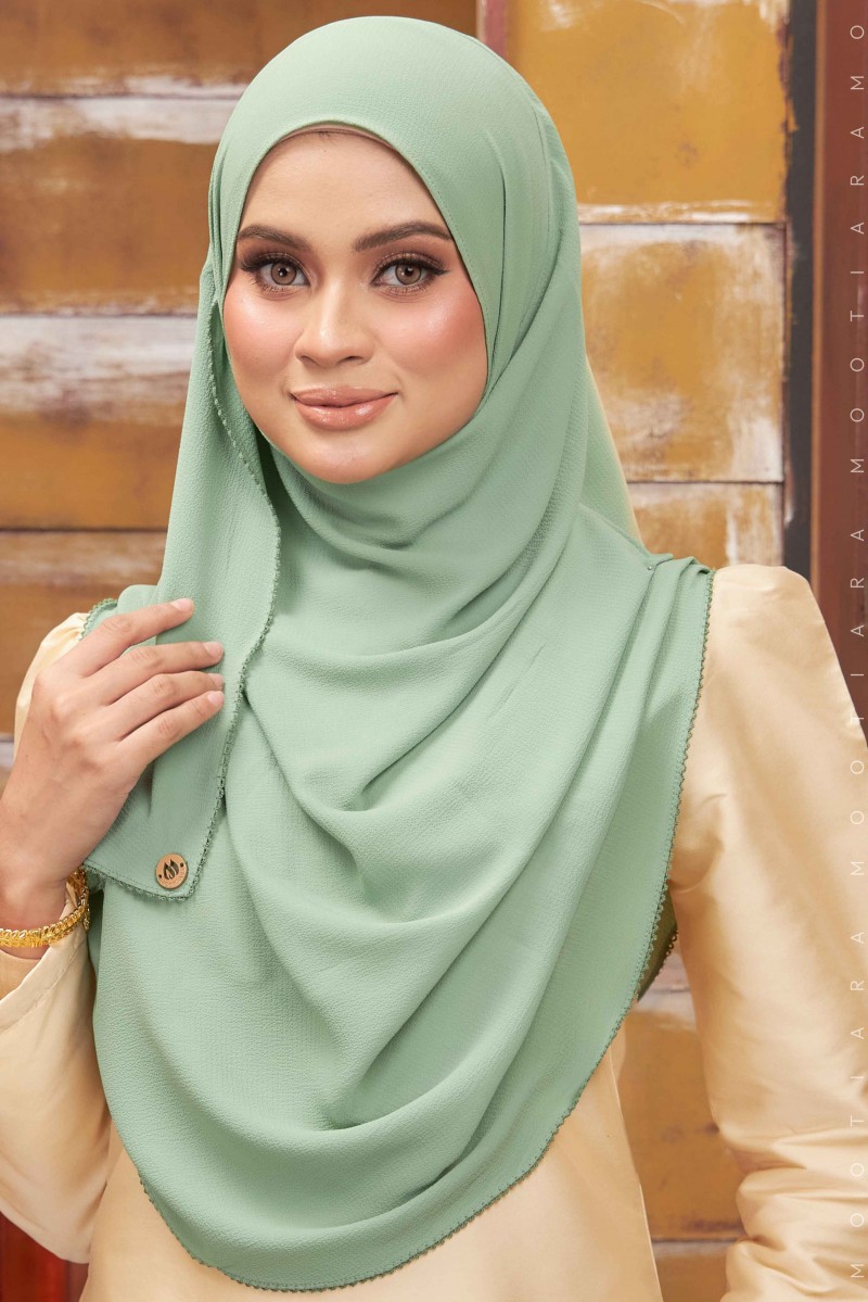 WARDA Plain Sulam Crochet WC08 (Apple Green)