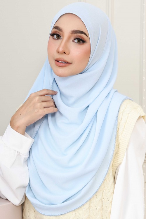WARDA Plain Sulam Crochet WC11 (Baby Blue)