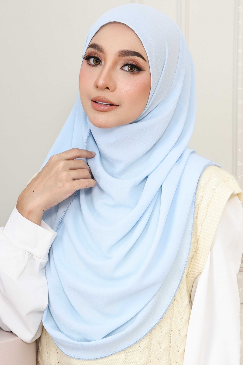 WARDA Plain Sulam Crochet WC11 (Baby Blue)