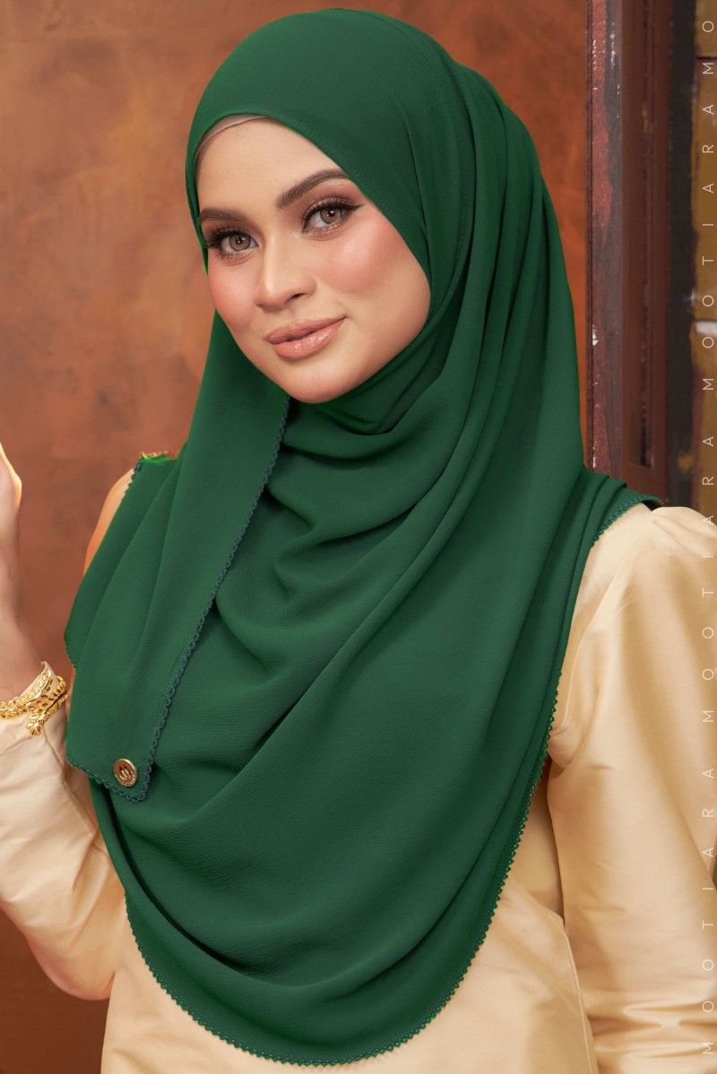 WARDA Plain Sulam Crochet WC17 (Emerald)