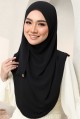 (Defect) WARDA Plain Sulam Crochet WC18 (Black)