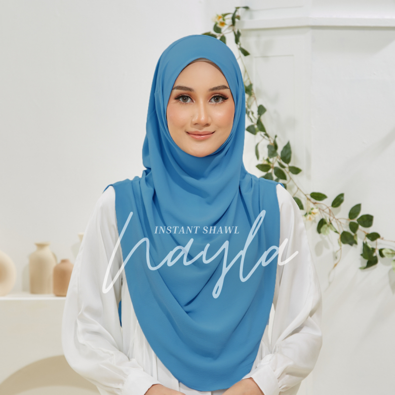 (DEFECT) Nayla Plain NP05 (Denim Blue)