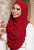 WARDA Klasik Plain CP24 (Dark Red)