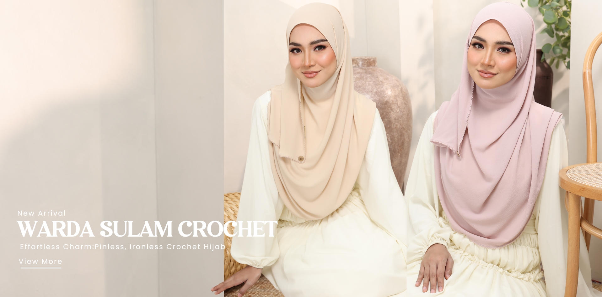 WARDA PLAIN CROCHET